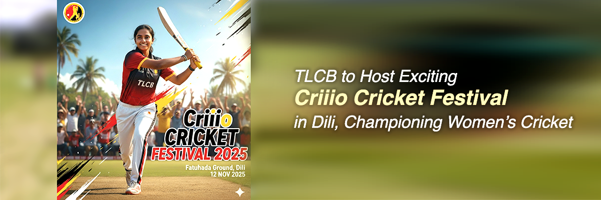 Criiio Cricket Festival Dili Timor Leste
