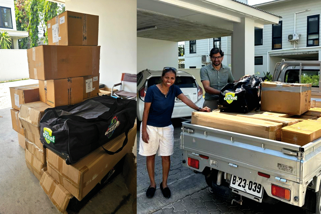 Equipment Donation from Australia