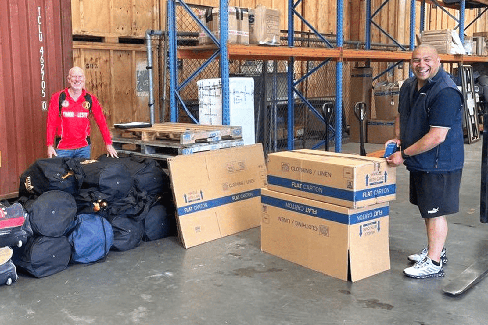 Mark Young Arranges Cricket Equipment from New Zealand to Support Cricket Timor-Leste