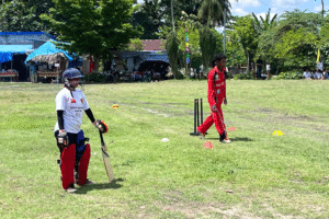 1st cricket training camp in district viqueque