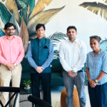 Chairman Cricket Timor-Leste and General Secretary Meeting with Indian Embassedar