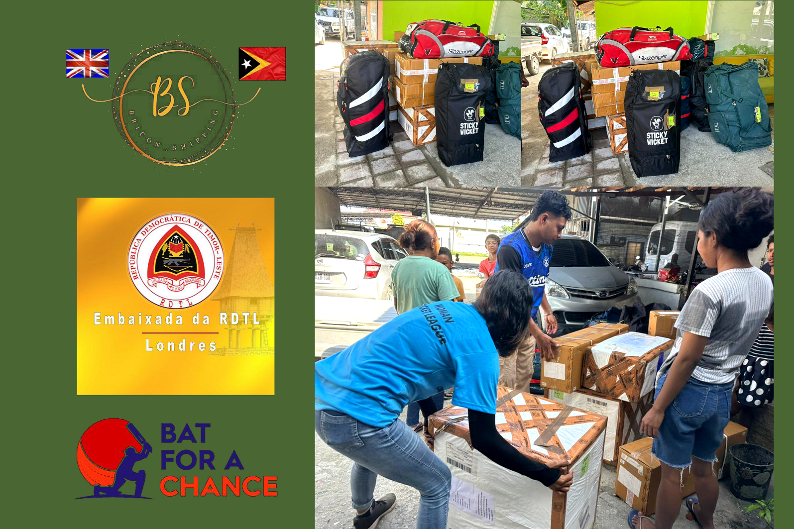 TLCB GLOBAL NEWS: Major Equipment Donation from UK Bolsters Timor-Leste Cricket Development