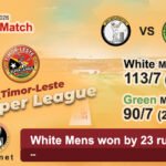 26-9-26 White Mens VS Green Mens TLSL 2026 2nd Match