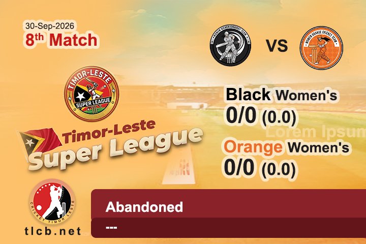 Black Women’s VS Orange Women’s (Abandoned)
